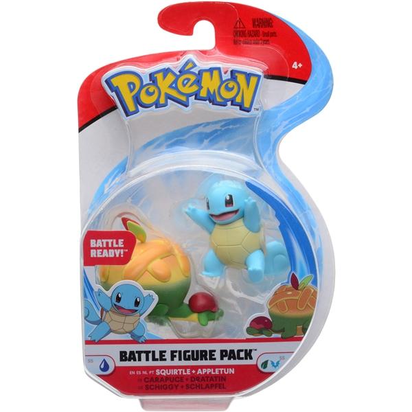 Pokemon Battle Figure Squirtle & Appletun