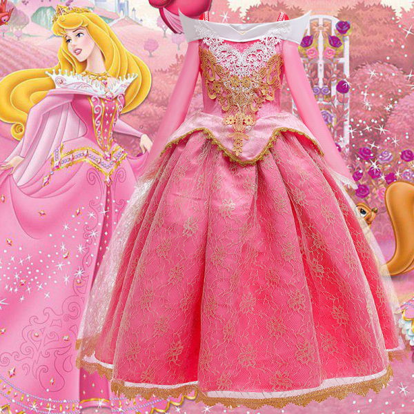 Törnrosa prinsessan Ello klänning 120cm