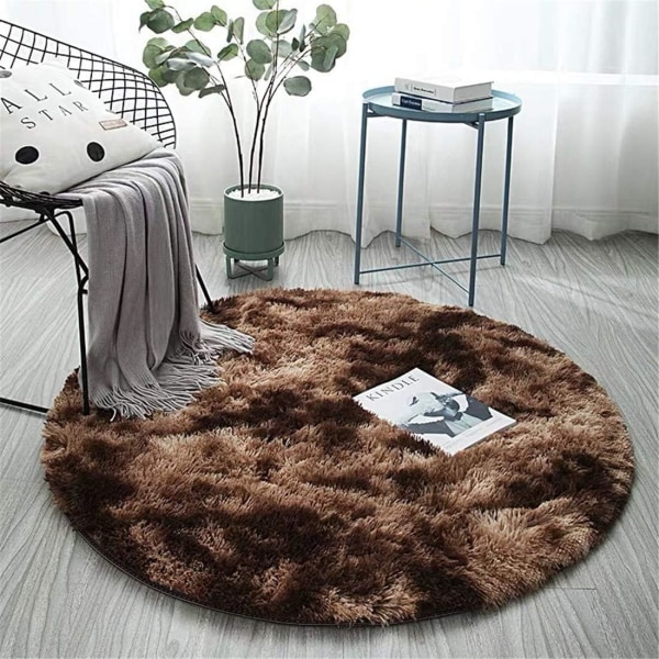 rund lurvig matta vardagsrum matta lång lugg - mattor för vardagsrum  fluffig lurvig sovrumssäng 6b6e | Fyndiq