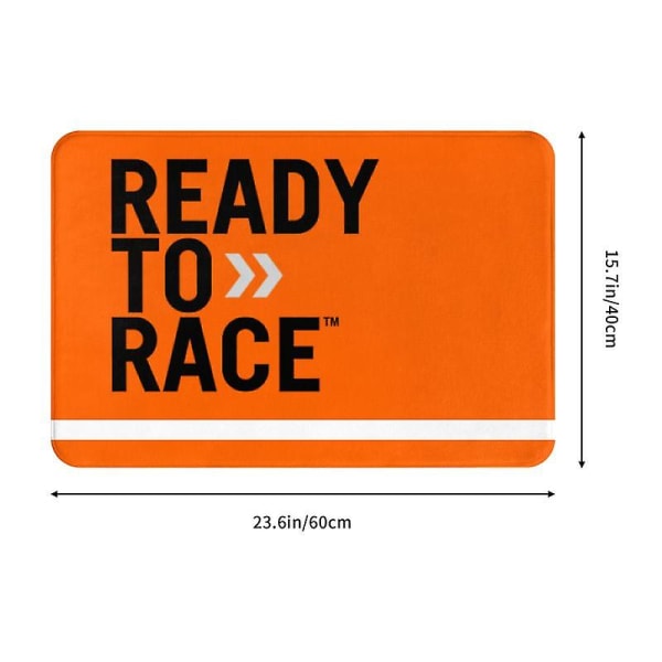 Ready To Race Etuoven Matto Sisätiloihin Moottoripyöräilijälle Kylpyhuoneeseen Keittiöön Ovimatto Parvekkeelle Matto WC Jalkamatto 01 60x90cm 24x36inch