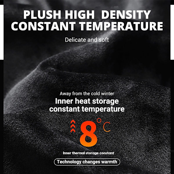 USB Eluppvärmda Underkläder Thermal Pyjamas Long Johns Set Svart damkostym Svart damkostym M