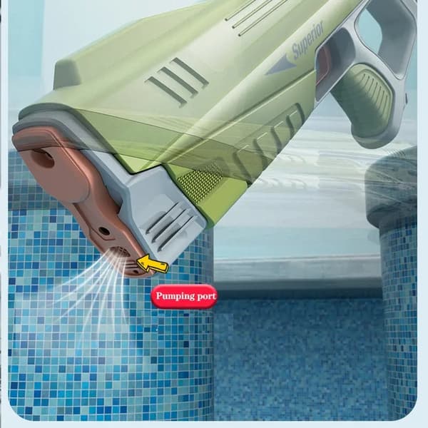 Kraftfuld elektrisk vandpistol