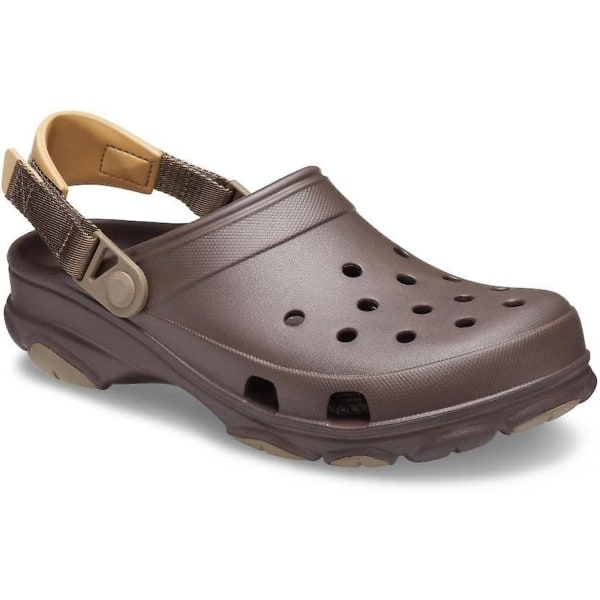 Crocs unisex-vuxen klassiska träskor för alla terräng (GET IT) Espresso 10 Toddler