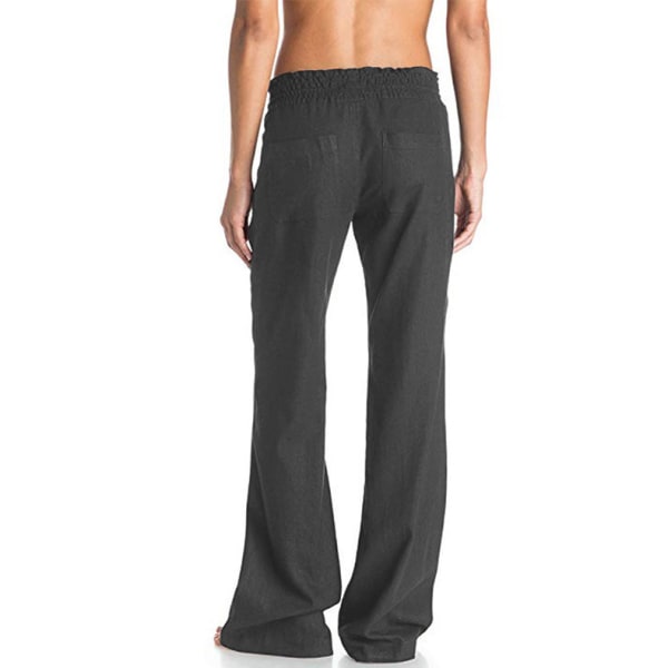 Kvinders Sommer Oceanside Casual Bukser grå grey XL