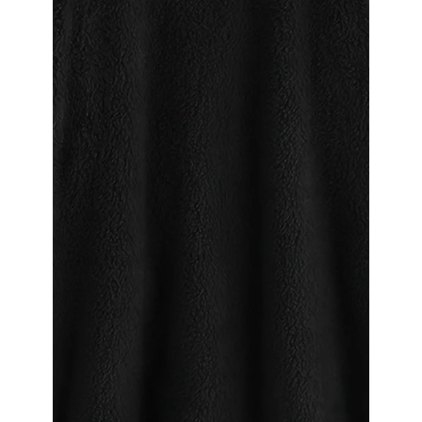 Varm jacka med thermal för kvinnor, casual ytterkläder för höst och vinter, damkläder black black M