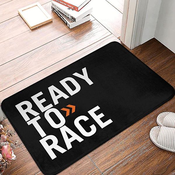 Ready To Race Etuoven Matto Sisätiloihin Moottoripyöräilijälle Kylpyhuoneeseen Keittiöön Ovimatto Parvekkeelle Matto WC Jalkamatto 05 40x60cm 16x24inch