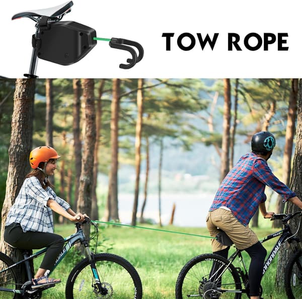 Udendørs Mountainbike Bugserline, Cykel og Cykel