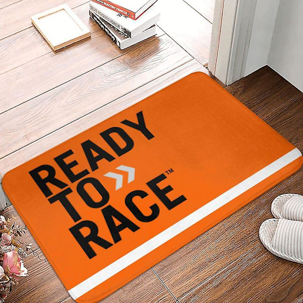 Ready To Race Etuoven Matto Sisätiloihin Moottoripyöräilijälle Kylpyhuoneeseen Keittiöön Ovimatto Parvekkeelle Matto WC Jalkamatto 06 40x60cm 16x24inch