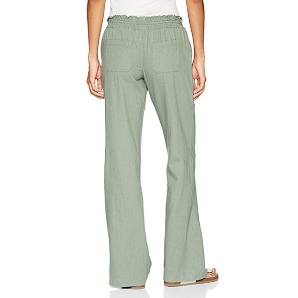 Kvinders Sommer Oceanside Casual Bukser Grøn green M