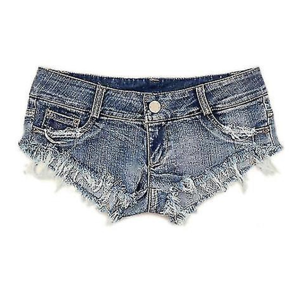 2022 Sexiga damjeans Denim Booty Shorts Club L
