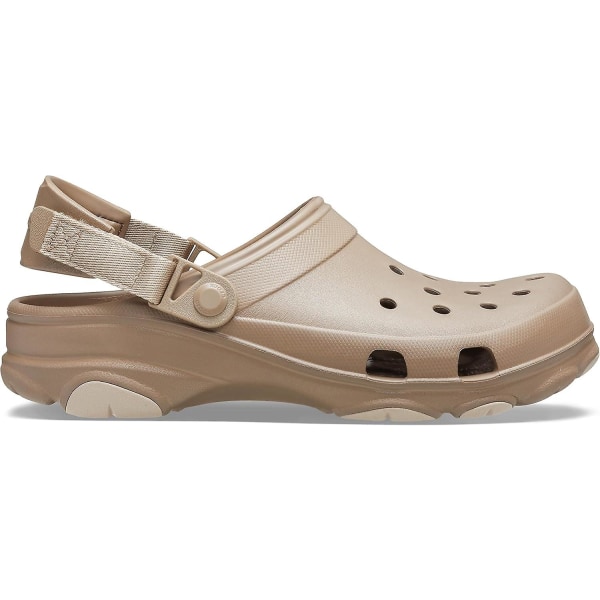 Crocs unisex-vuxen klassiska träskor för alla terräng (GET IT) Khaki 8-9