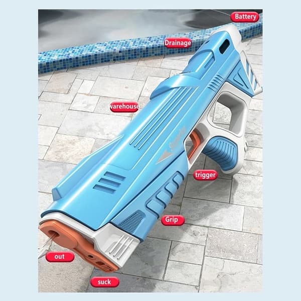 Kraftfuld elektrisk vandpistol
