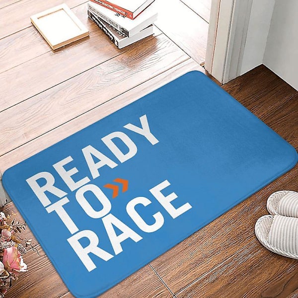 Ready To Race Etuoven Matto Sisätiloihin Moottoripyöräilijälle Kylpyhuoneeseen Keittiöön Ovimatto Parvekkeelle Matto WC Jalkamatto 04 40x120cm 16x47inch