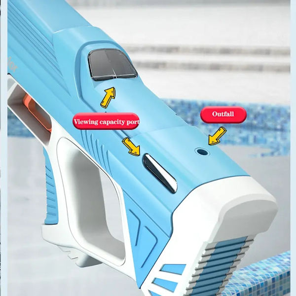 Kraftig elektrisk vannpistol