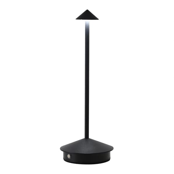 Aluminium Dimbar LED-bordslampa, inomhus/utomhusbruk