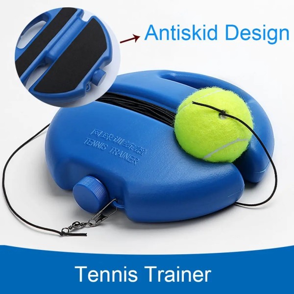 Tennis Trainer Treningsverktøy Primær Øvelse Tennisball Selvstudium Returball 1 set tennis trainer