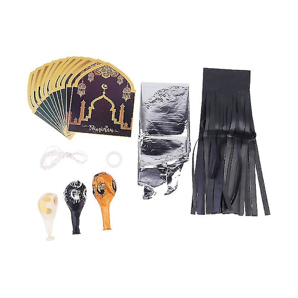 1 set Ramadan-lateksipalloja