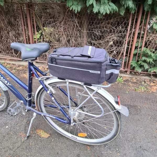 Cykeltaske / Opbevaring til Cykel - Fastgøres på bagagebæreren 350