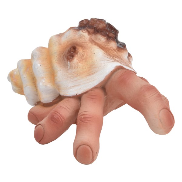 Shell Finger Resin Ornament Rolig Skulptur Skrivbordsdekoration