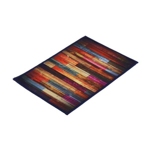 Dörrmatta Tvättbar halkfri färg träfibrer absorberande matta