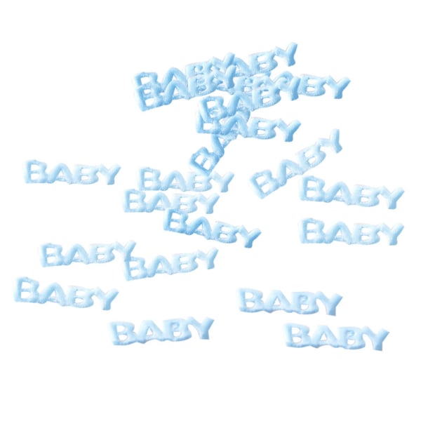 100 st / väska DIY Confetti för Baby Shower Birthday Party