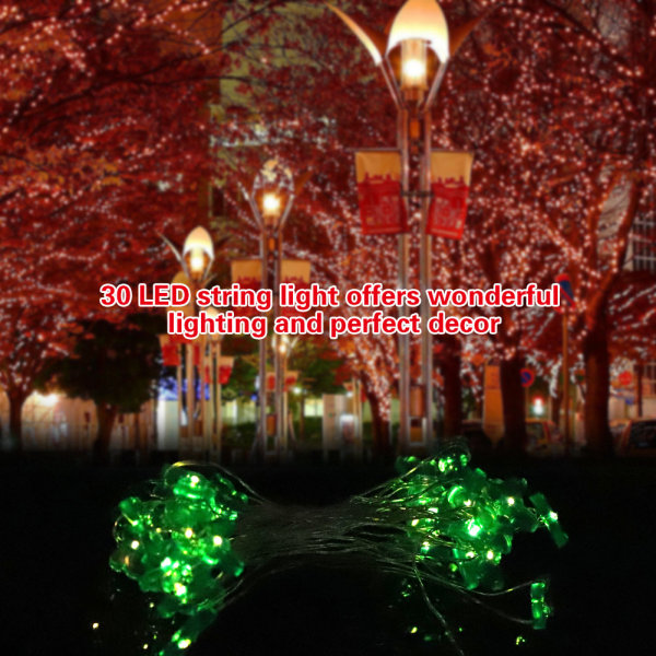 Butterfly Type LED String Lights Trädprydnad Bröllopsfest