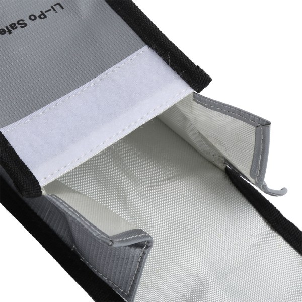Li-Po Safe Bag Portable Brandsäker Vattentät Dokument Pengar