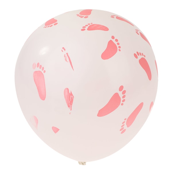 10 st print latexballonger set för baby