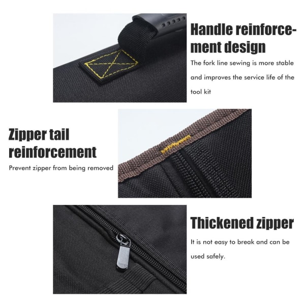 Rulleväska med handtag Multifunktionsrulle Roll Type Tool Bag