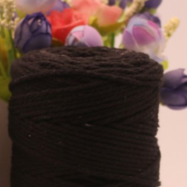 Twine String Black 2mm 200 Meter Slitstark Cotton Bakers Twine