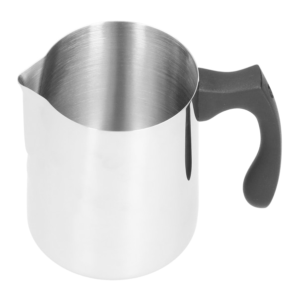 Mjölkskummande kanna Kaffeångkanna i rostfritt stål Latte