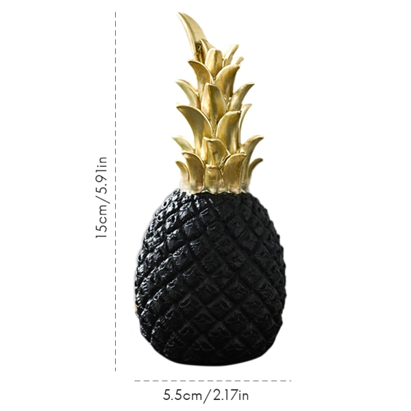 Nordic Modern Resin Ananas Dekor Vardagsrum Vinskåp