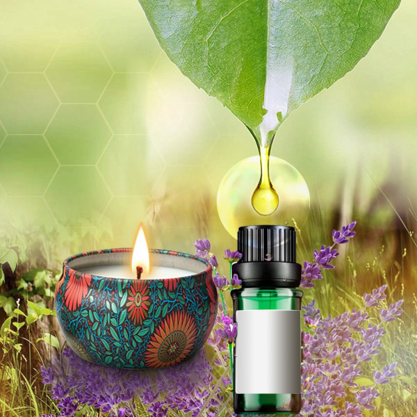 6 st Sojavax Aromaterapi Doftande Stress Relief ljus för hemmet