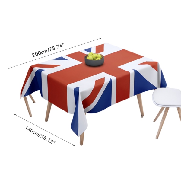 Union Jack Duk Klassisk Traditionell UK Flag Dining Room