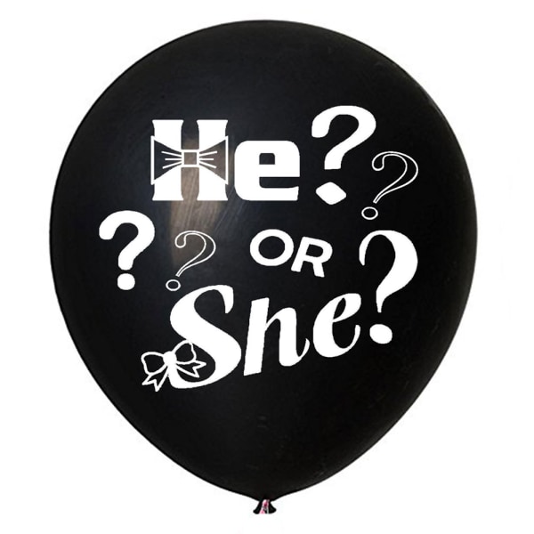 36" Gender Reveal Balloon Confetti Kit Girl or Boy Baby Shower