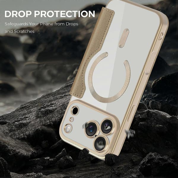 iPhone 17 Pro -yhteensopiva MagSafe-nahkakotelo