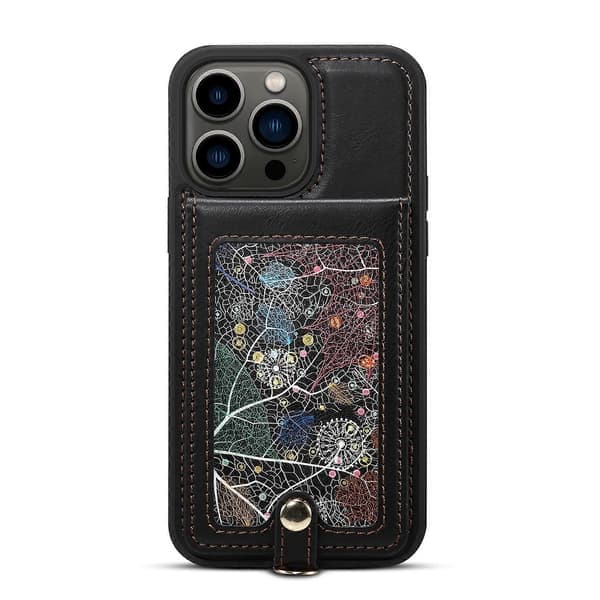 Telefoncover med kortholder til iPhone 14 Pro Max