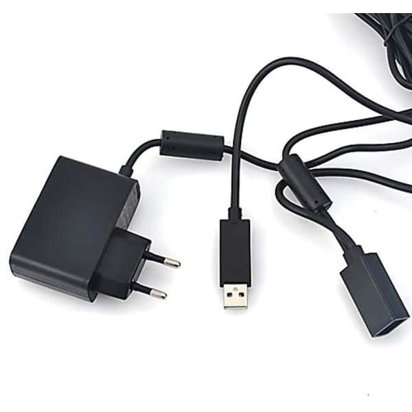 USB-kabel Lader Strømsensor for Xbox 360 Kinect