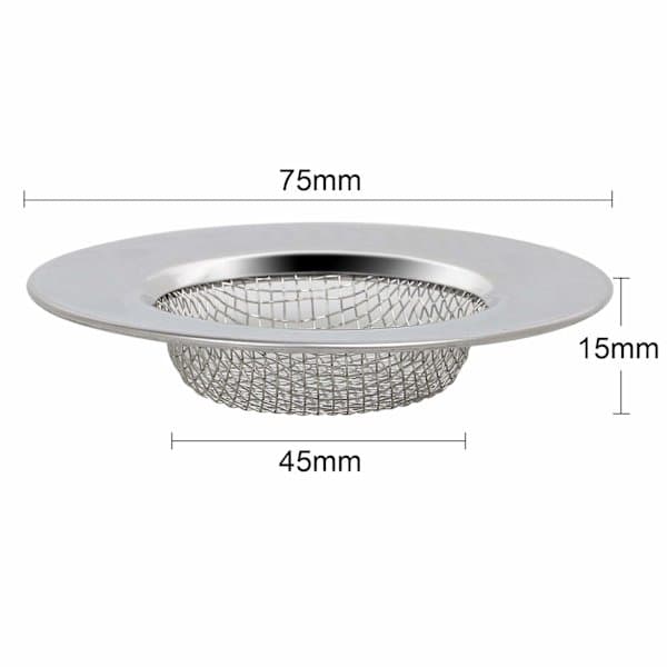 2 stk. Vaskesi, Vaskeprop i rustfrit stål. Passer til indvendig diameter 4,5-5,5 cm