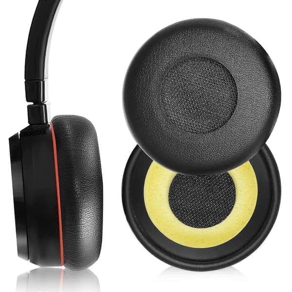Erstatningsørepuder til Jabra Evolve Erstatningsørepuder Pudeovertræk Pude til Jabra Evolve 20 20se 30 30II 40 65 65+ (1 par)
