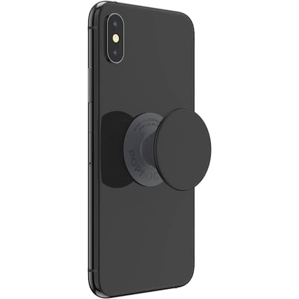 PopSockets Basic -puhelingripin pidike, musta
