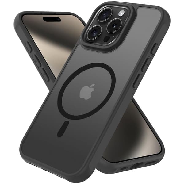 iPhone 16 Pro Mat Sort Magsafe Cover