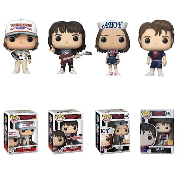 Högkvalitativ Stranger Things Säsong 4 Robin Funko Pop! Vinyl Samlarfigur Robin Robin Robin Robin Robin