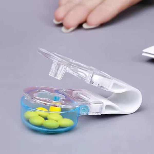 Bærbar Pillefjerner, Tablettfjerner, Pilleblisteråpner, Transparent Transparent Transparent