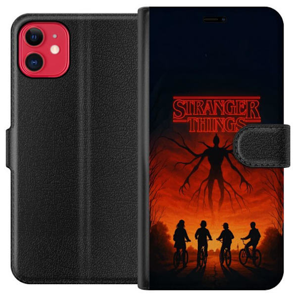 Kompatibelt Wallet Case til Apple iPhone 11 Stranger Things Plånboksfodral
