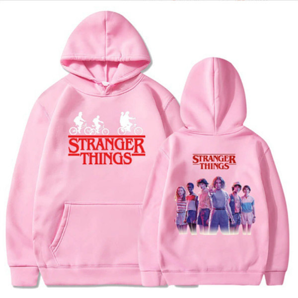 Stranger Things Hoodie Tröja Pullover Höst/Vinter silver silver silver 150 silver 150 silver 150 silver 150