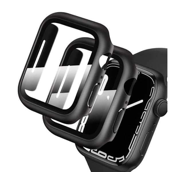 2 kpl Näytönsuoja 45mm Watch 7 Musta 45mm 45mm 45mm