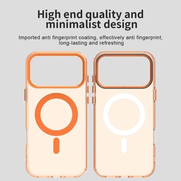iPhone 17 Pro Max -suojakuori - Candy Magsafe PC Hybrid TPU Oranssi Orange