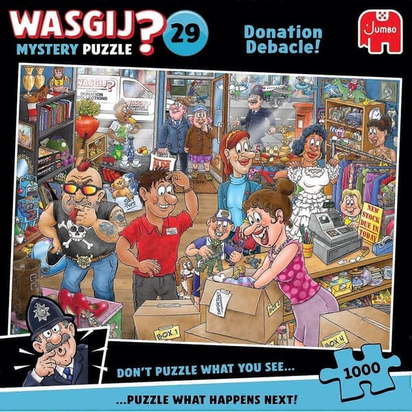 Mysterium 29 Donationsdebacle! Pussel (1000 bitar) (FMY) 1002 bitar 1002 bitar