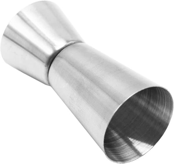25 ml/50 ml Jigger i rustfritt stål, dobbel målekkopp for sprit, dobbel jigger for bar, cocktailshotmål
